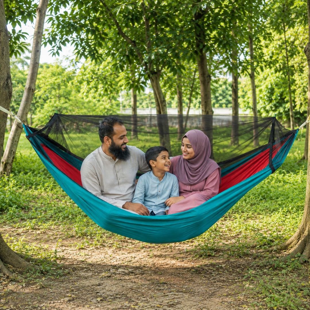 Nature couple hammock